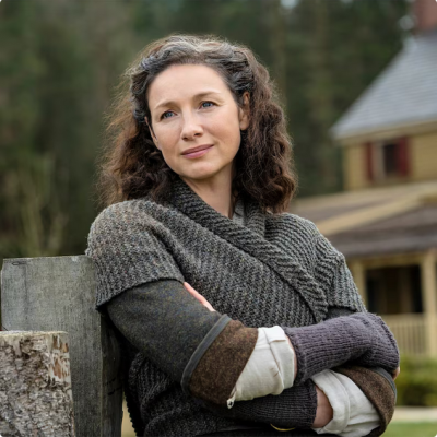 Claire Shawl Outlander Season 7